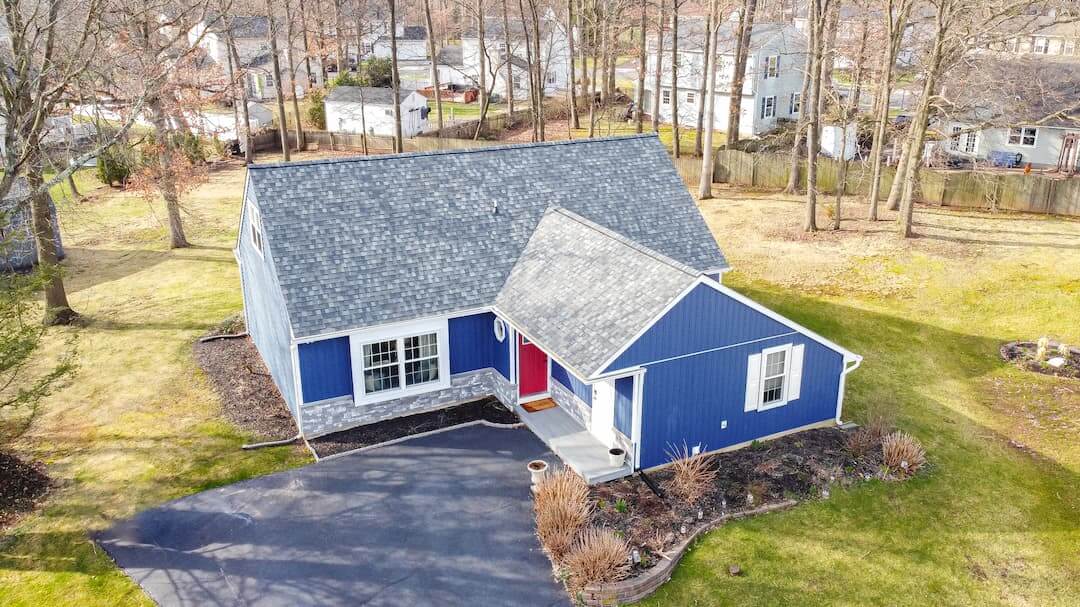 DJI_0119-2 Home with new roof, siding and windows in Harleysville PA