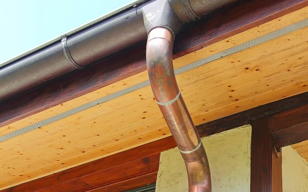Copper Gutters and Downspouts
