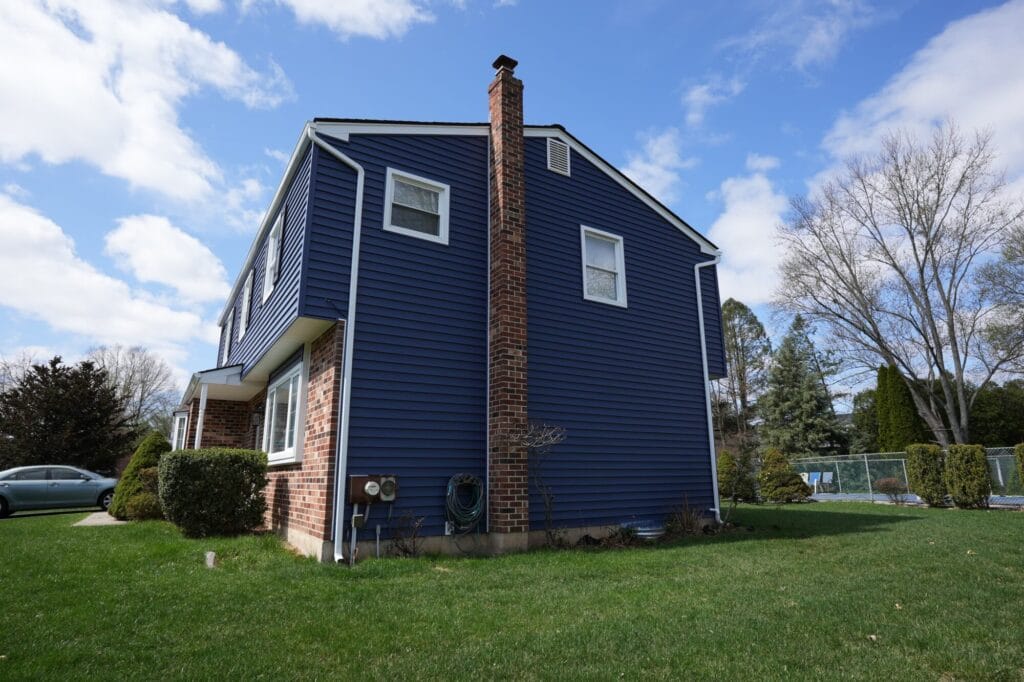 CertainTeed vinyl siding installed in a norristown PA home