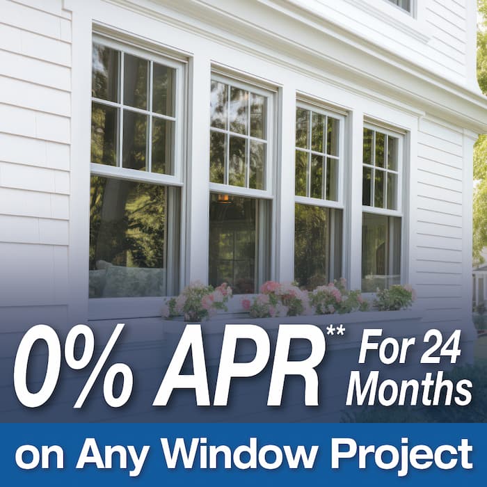 May Window Promo - 0% APR For 24 Months