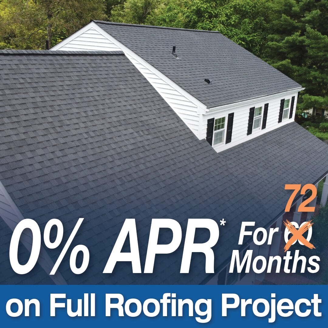 June 72 Month Promo Graphic 2 (1) Full Roof Replacement Promotion